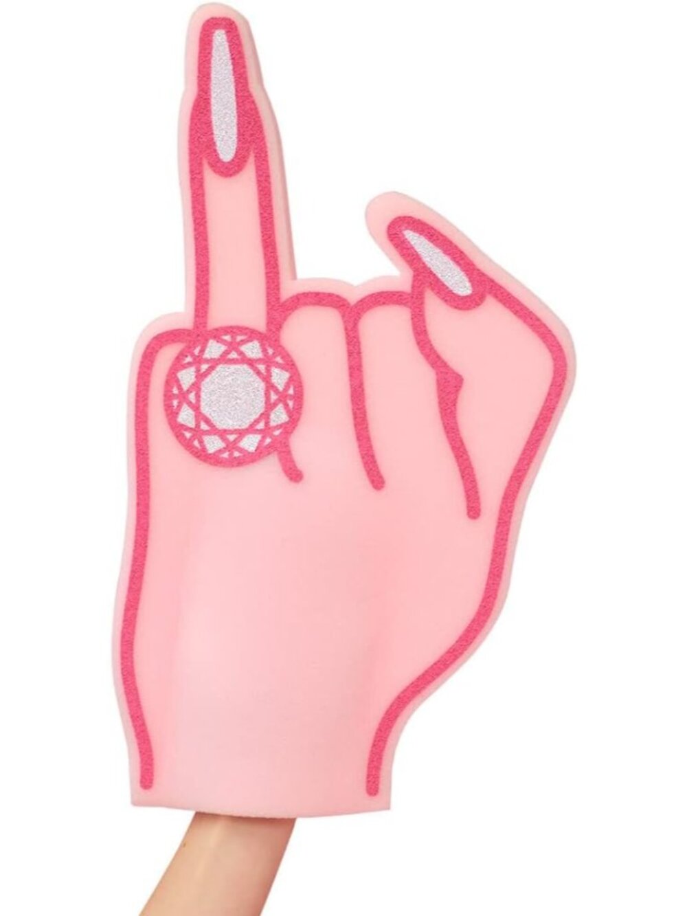 XL 18" Engaged Foam Ring Finger | Bachelorette Bridal Gift